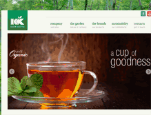 Tablet Screenshot of kazitea.com